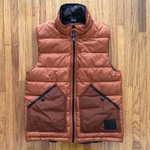 Rust Orange/Camo Coach Vest